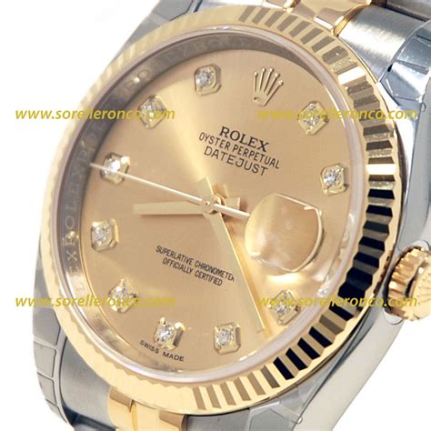 rolex datejust donna oro prezzo|rolex datejust 36 prezzo.